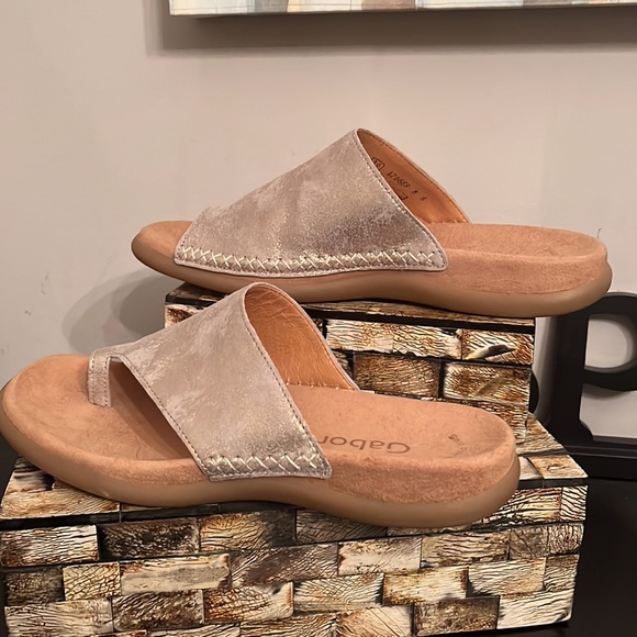 NWT Gabor Lanzarote Womens Toe Post Sandals - Size 6 - Picture 10 of 13